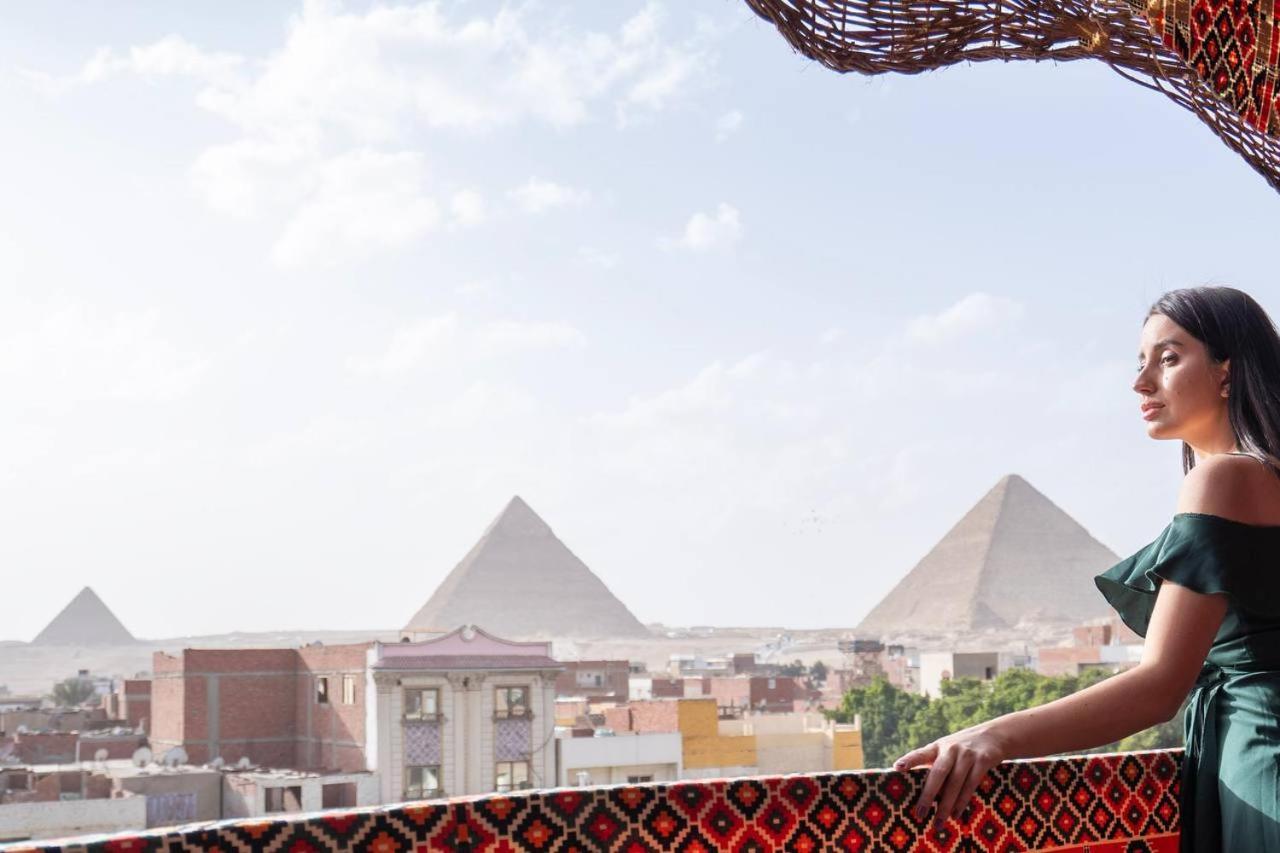 Majestic View Pyramids Inn Kafrat al Jabal Exterior photo