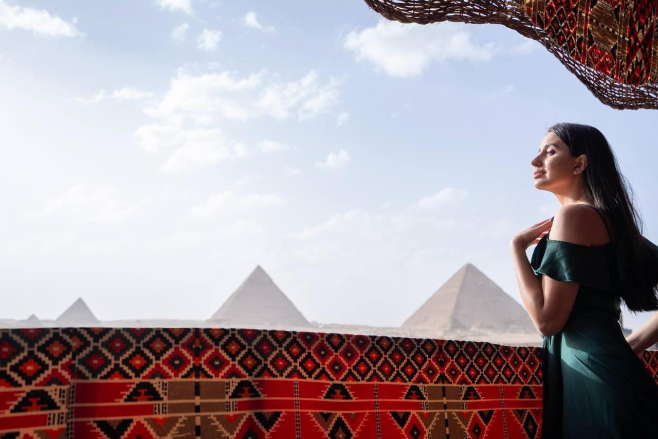 Majestic View Pyramids Inn Kafrat al Jabal Exterior photo