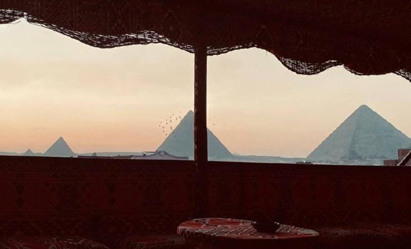 Majestic View Pyramids Inn Kafrat al Jabal Exterior photo